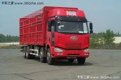 解放 J6M重卡 260馬力 8X2 倉(cāng)柵載貨車(輕量化)(CA5310CLXYP63K1L6T10A3E)